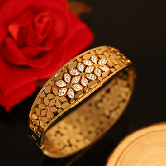 Floral Sparkle  Bracelet