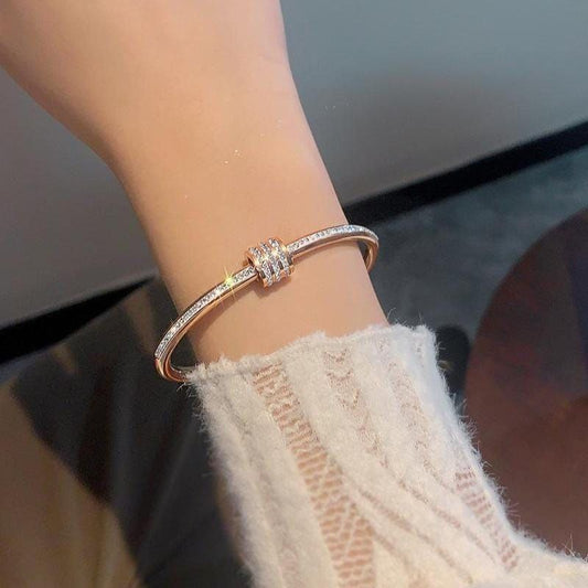 Sparkle Crystal Barrel Bracelet
