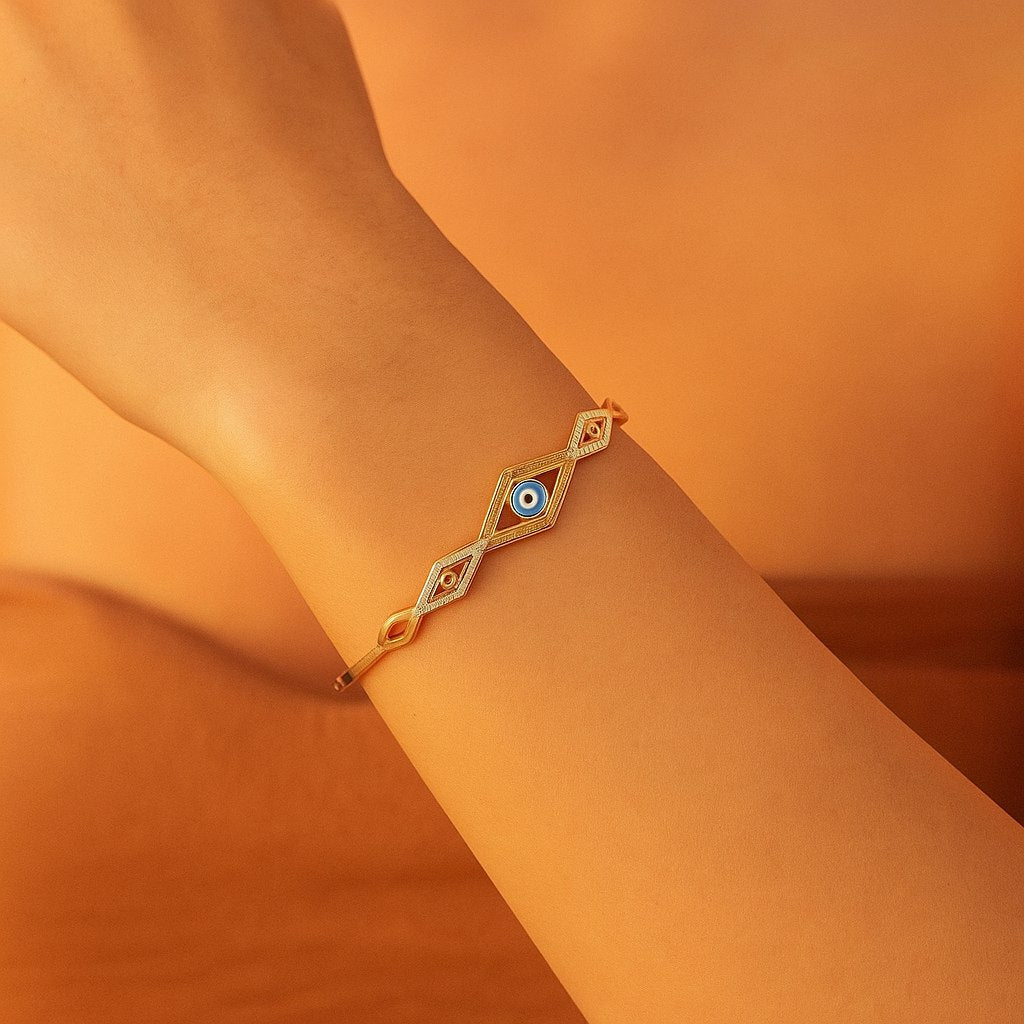 Evil Eye Studded Bracelet
