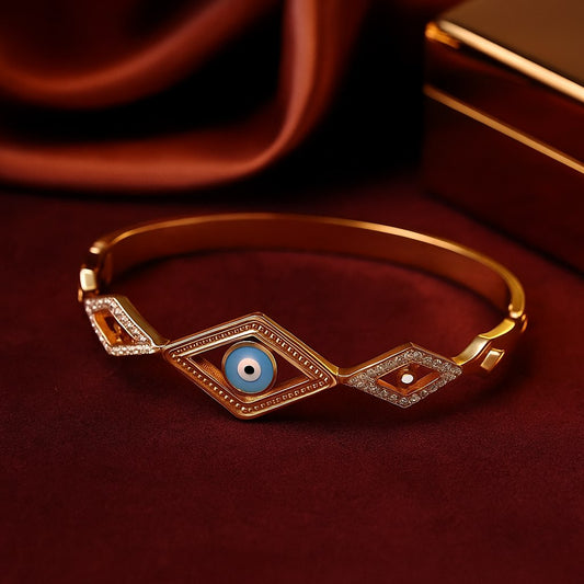 Evil Eye Studded Bracelet