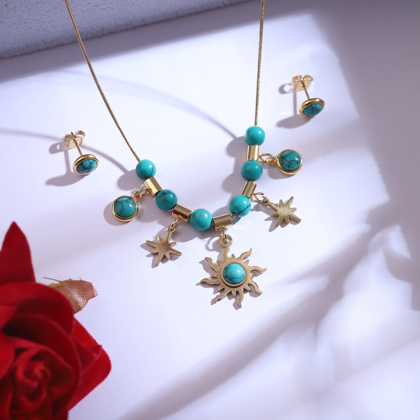 Golden Grace Necklace Set