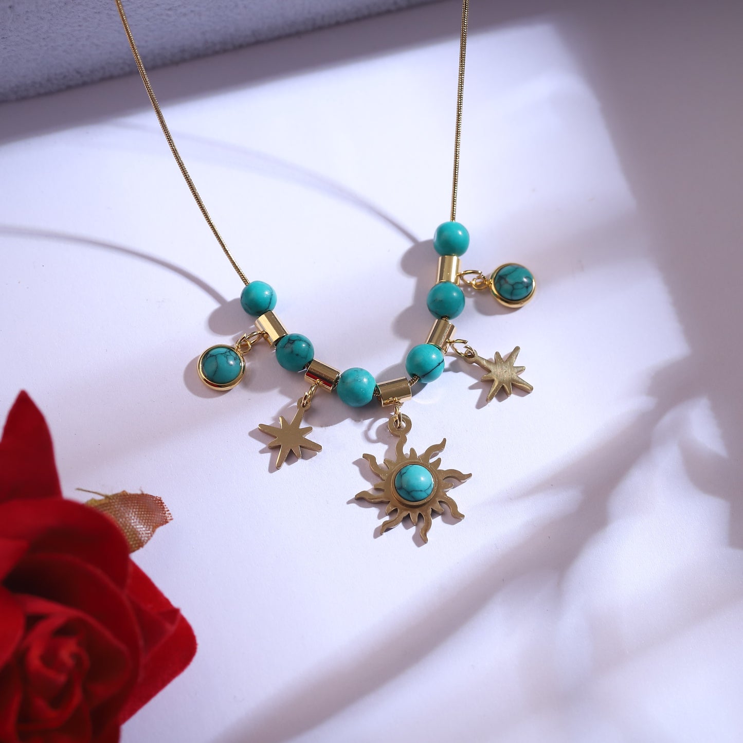 Golden Grace Necklace Set