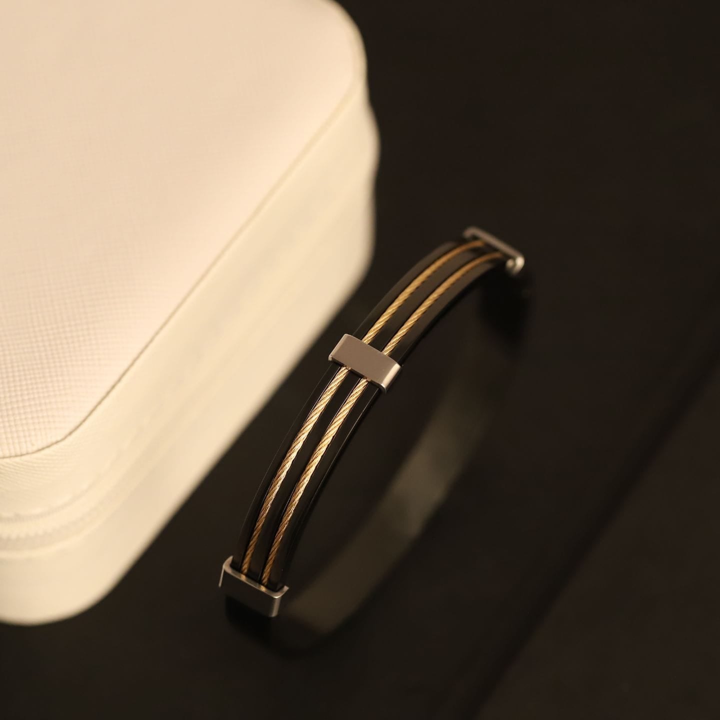 Dual Cable Luxe Bracelet