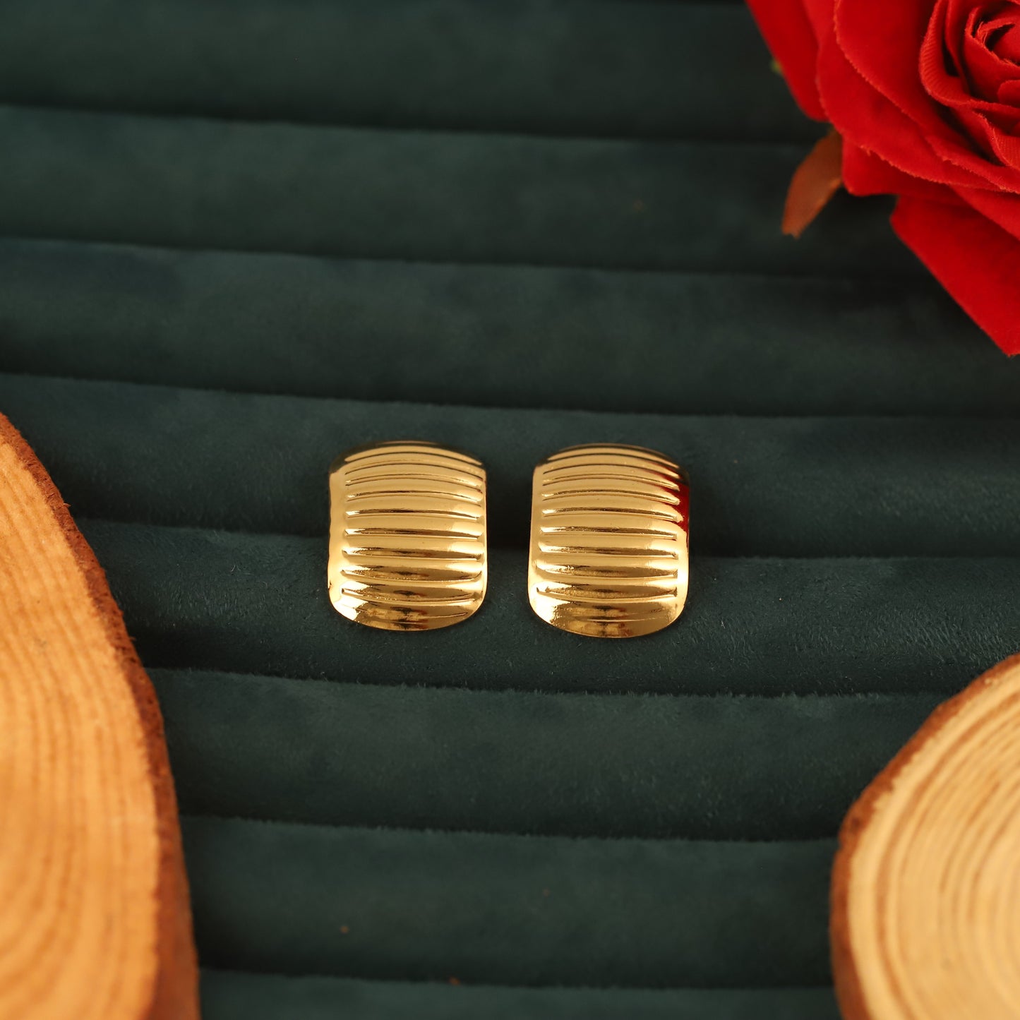 Classic Golden Hoop Earrings