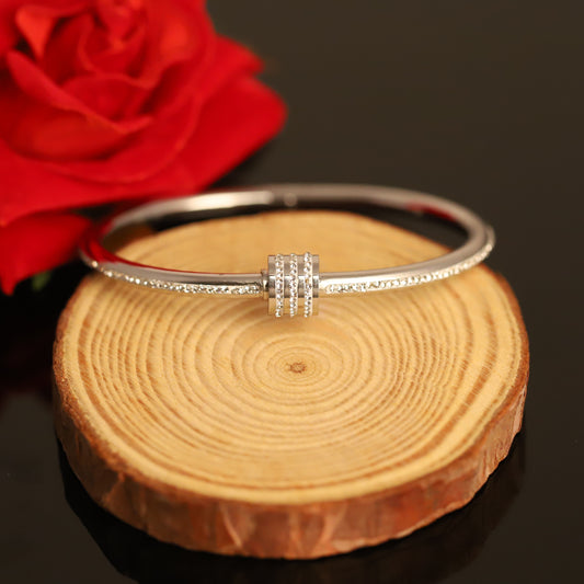 Radiant Crystal Barrel Bracelet