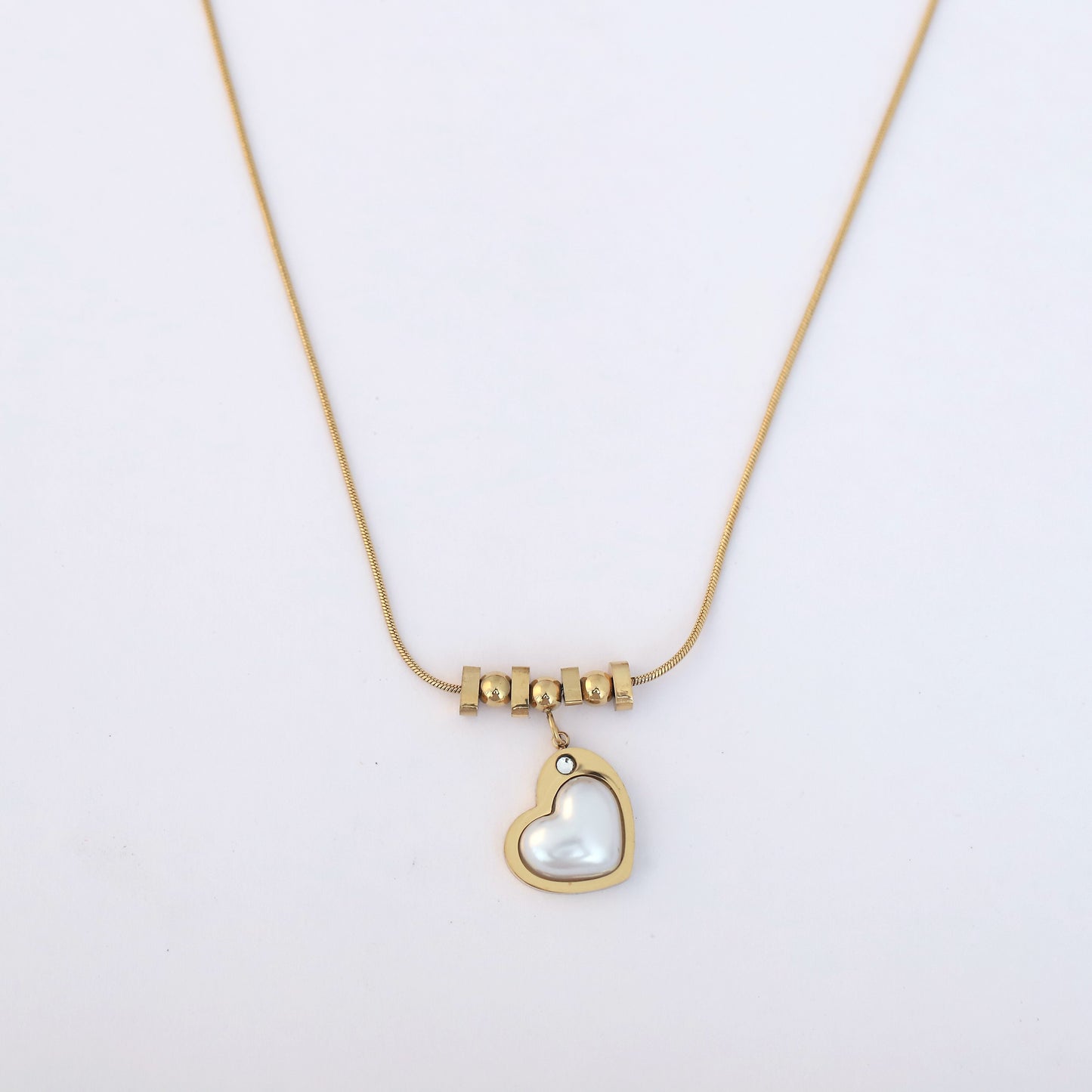 Orlano Heart Pendant Chain