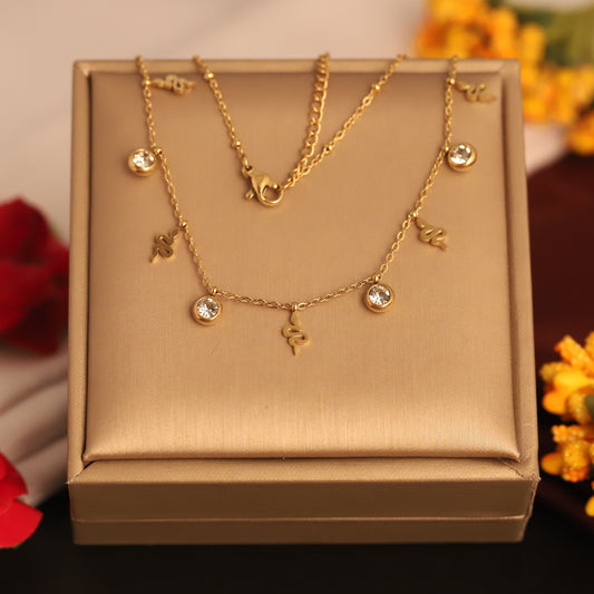 Charm Chain with Stone