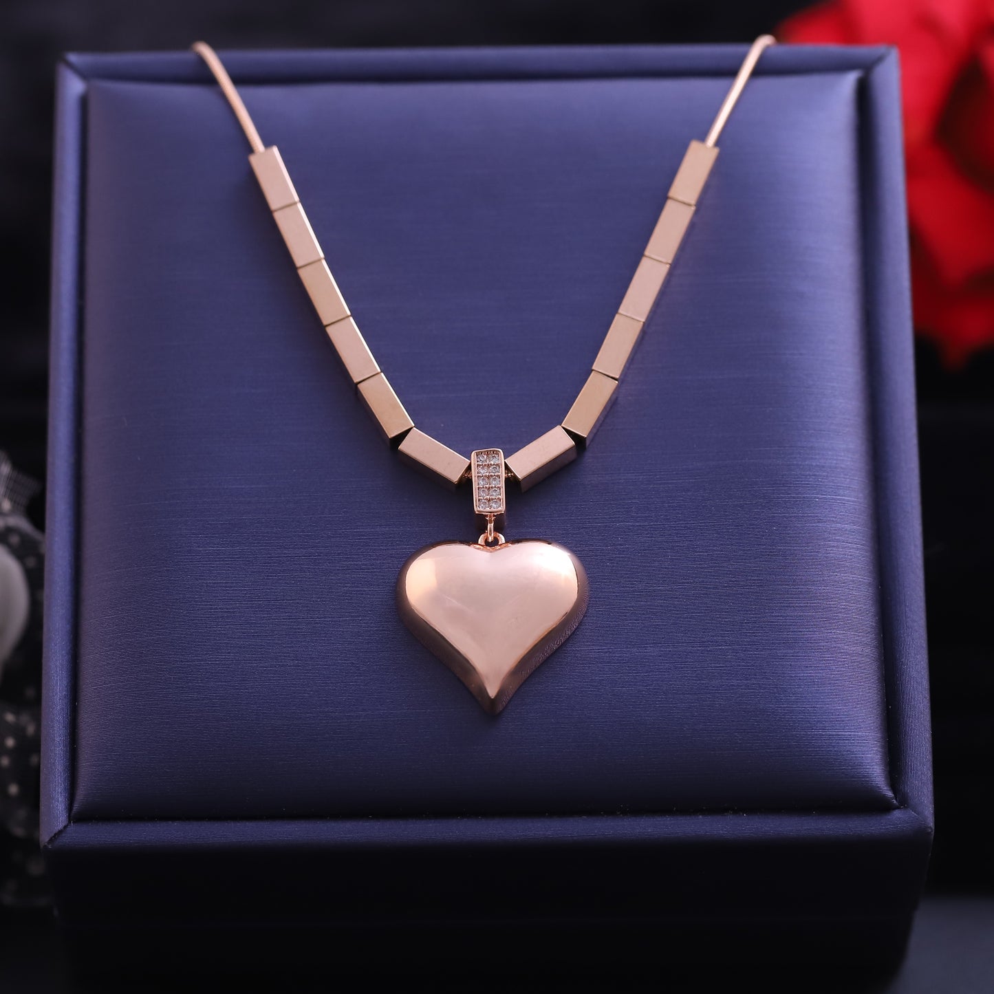 Dreamy Wings Heart Necklace