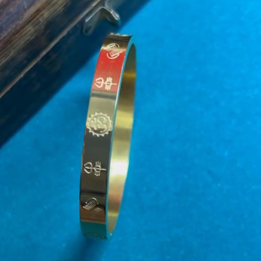 Om Trishul Kada For Men
