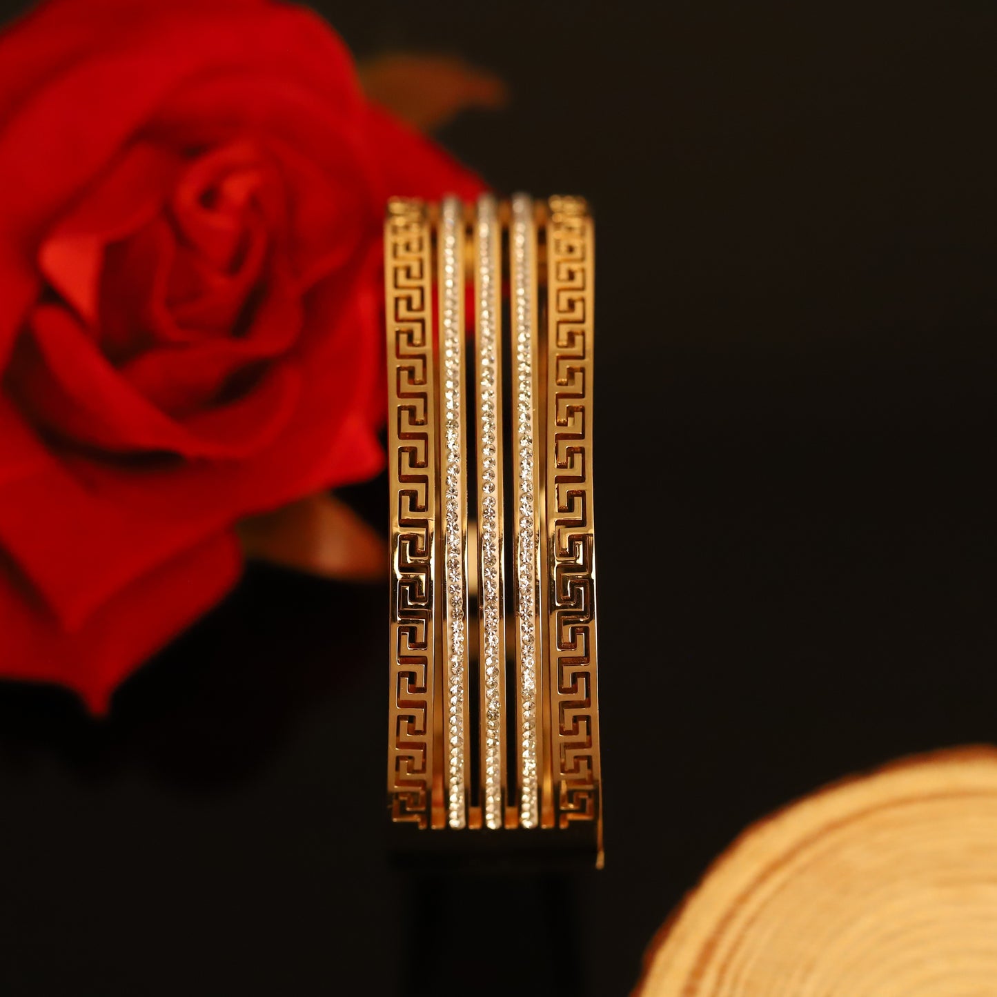 Diamond Floral Bracelet