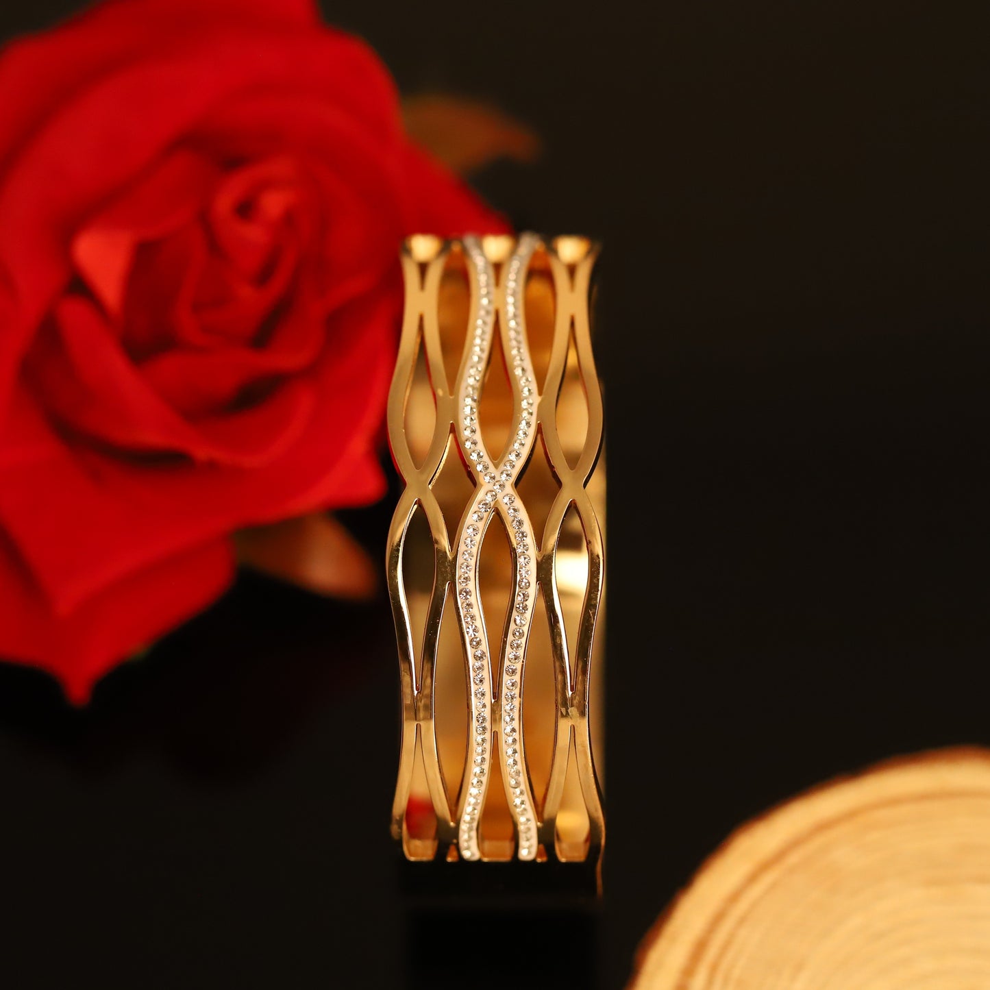 Shimmer Petal Bracelet