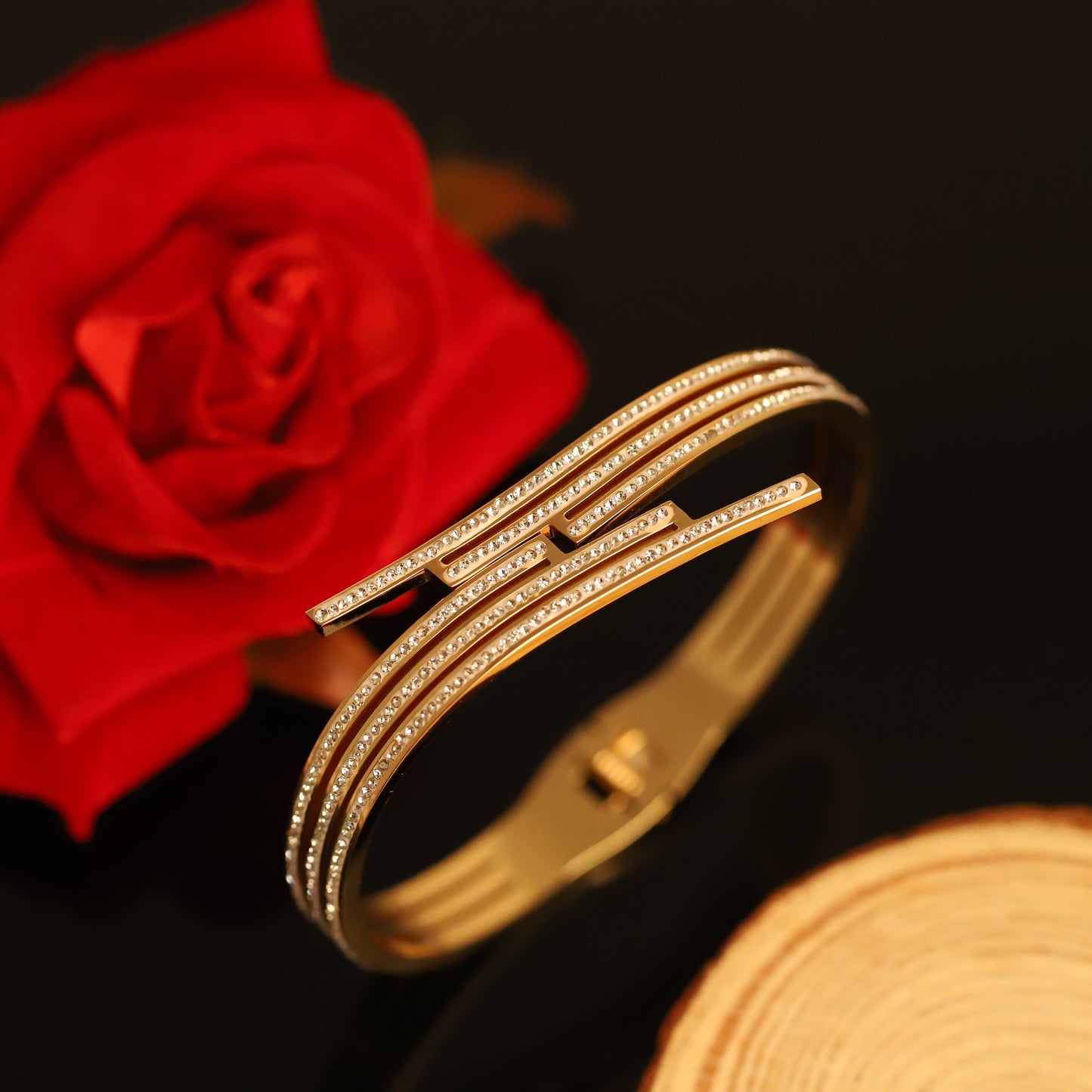 Dazzling Multi-Row  Bracelet