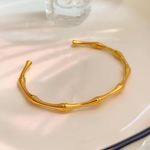 Golden Bamboo Bracelet