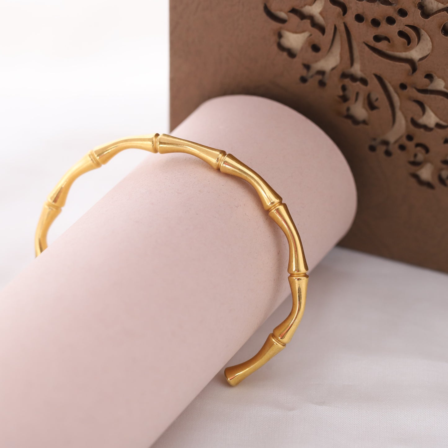 Golden Bamboo Bracelet