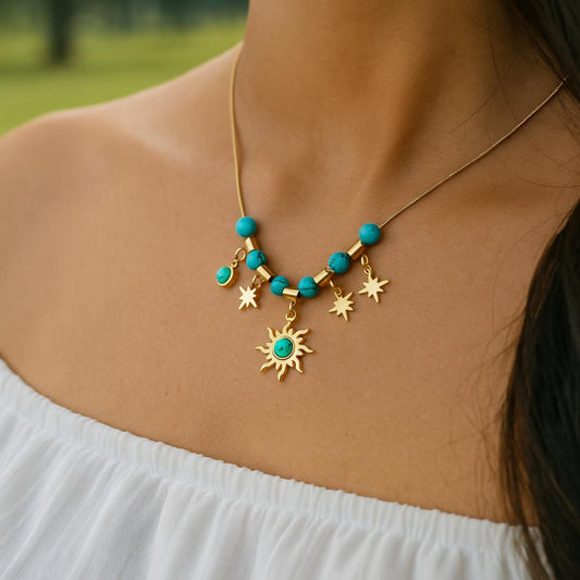 Golden Grace Necklace Set